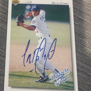 1992 Upper Deck Minor League - Willis Otanez #102 signed autographed card