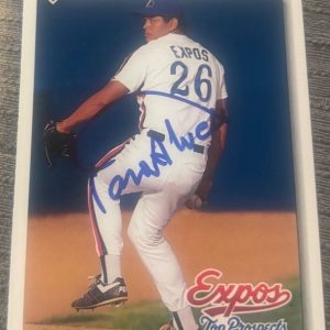 1992 Upper Deck Minor League #262 Tavo Alvarez signed autographed card Expos