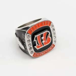 (2) Cincinnati Bengals Season Ticket Member 2021 AFC Championship Rings Sealed