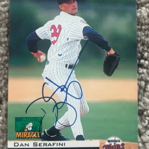 1994 Classic #132 Dan Serafini signed autographed card Minnesota Twins
