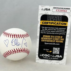 Elle Macpherson Signed Baseball Super Model JSA COA