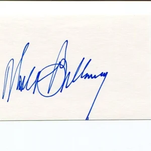 Walt Bellamy NY New York Knicks US 1960 Olympic Gold Medal HOF Signed Autograph