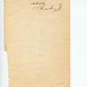 Cyrus Townsend Brady Indian Fights and Fighters Adventur Author Signed Autograph