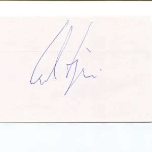 Carl Djerassi Oral Contraceptive Inventor Wolf Prize Winner Signed Autograph