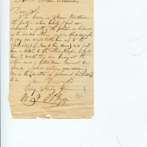 William J. O'Brien MD Maryland US Representative Congress Signed Autograph ALS