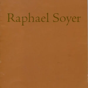 Raphael Soyer 1968 UGA Exhibition Famous Artist Signed Autograph Exhibition Book
