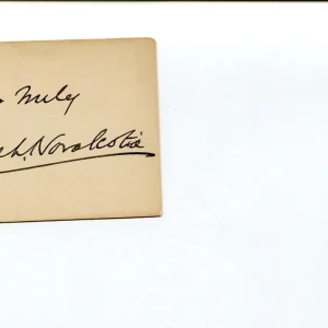 Clarendon Lamb Worrell Bishop Anglican Church of Canada Primate Signed Autograph