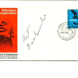 Art Buchwald Pulitzer Prize Winner Author Signed Autograph FDC