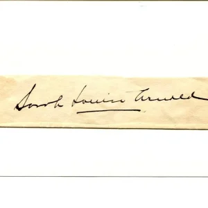 Sarah Louise Arnold 4th Girl Scout Of America President Signed Autograph