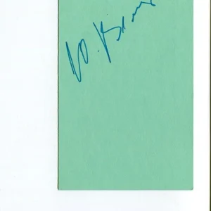 Yuri Vladimirov Bolshoi Ballet Dance Rare Signed Autograph