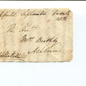 Robert Myddelton-Biddulph Member of Parliament MP Denbigh Signed Autograph