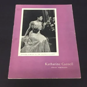 Katharine Cornell Stage Portraits 1941 Original Booklet Program