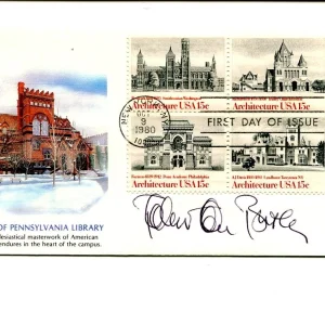 Robert Olen Butler Pulitzer Prize Fiction Author Writer Signed Autograph FDC