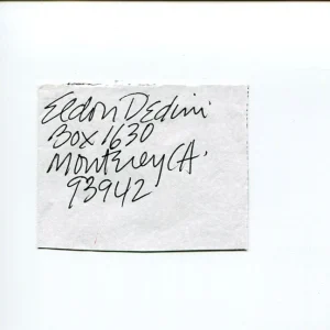 Eldon Dedini Playboy Cartoonist Artist Signed Autograph