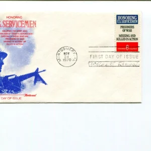 Robert Bunai USS Indianapolis Survivor WWII War Signed Autograph FDC