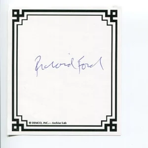 Richard Ford Pulitzer Prize Independence Day Author Signed Autograph Bookplate