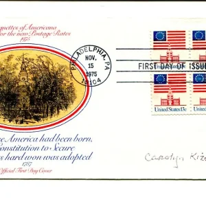 Carolyn Kizer Pulitzer Prize Poet Author Signed Autograph FDC