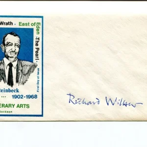 Richard Wilbur Pulitzer Prize Winner Poet Laureate Author Signed Autograph FDC