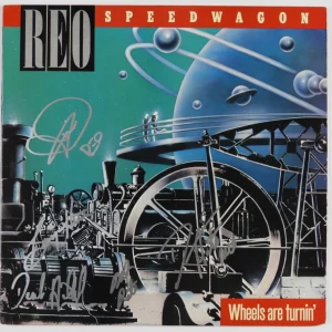 REO Speedwagon JSA Signed Autograph Record Album Vinyl Kevin Cronin