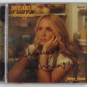 Avery Anna Signed Autograph Breakup Over Breakfast CD Booklet Still Sealed