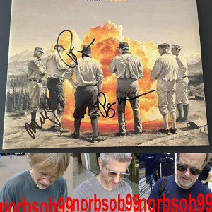 PHISH TREY ANASTASIO MIKE GORDON & PAGE SIGNED FUEGO VINYL ALBUM EXACT PROOF COA