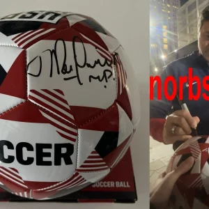 MAURICIO POCHETTINO SIGNED USMNT TEAM USA SOCCER BALL w/VIDEO PROOF BECKETT COA