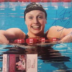 Katie Ledecky Signed 11x14 Photo w/ JSA COA #AX07558 Olympics