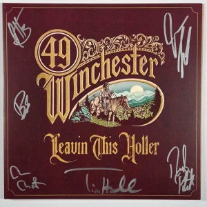 49 Winchester JSA Signed Autograph Album Record Vinyl Leavin The Holler