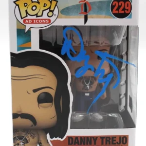 Danny Trejo Signed Pop Ad Icons 229 Machete Funko Pop w/Beckett COA BR25866