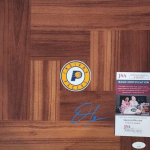 Obi Toppin Signed Floorboard w/ JSA COA #AT63457 Indiana Pacers