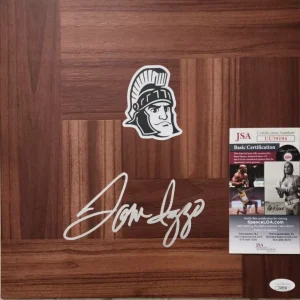 Tom Izzo Signed Floorboard w/ JSA COA #UU39194 Michigan State MSU
