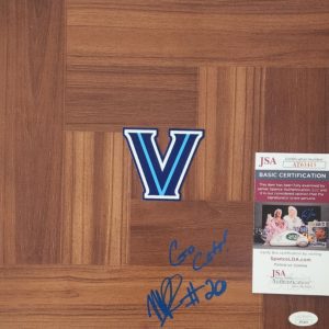 Maddy Siegrist Signed Floorboard w/ JSA COA #AT63415 Villanova Wildcats Go Cats!