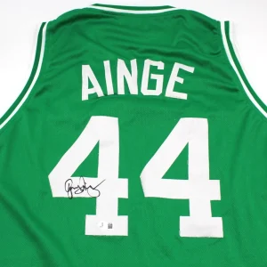 Danny Ainge Signed Boston Celtics Custom XL Jersey W/Beckett COA BS22736