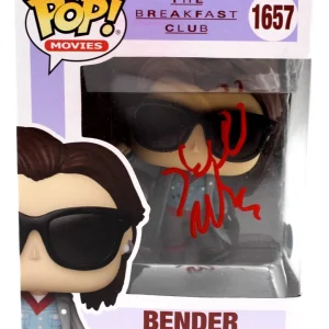 Judd Nelson Signed Breakfast Club Bender 1657 Funko Pop w/Beckett COA BS38077
