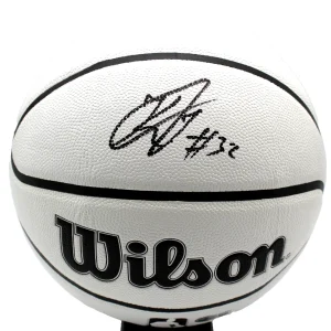Kasparas Jakucionis NBA Wilson Illinois Signed Basketball W/Beckett BQ83878