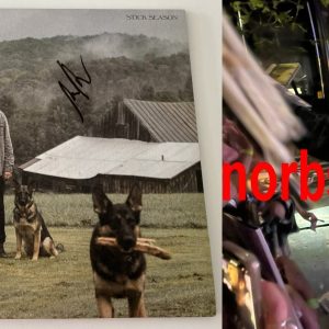 NOAH KAHAN SIGNED AUTOGRAPH STICK SEASON VINYL ALBUM LP w/PROOF BECKETT BAS COA