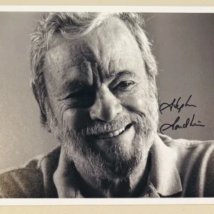 Stephen Sondheim Signed Autographed 8x10 Photo Beckett BAS West Side Story