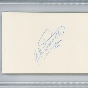 JIMMY DOOLITTLE SIGNED INDEX CARD PSA DNA 85590994 (D) WWII MOH RECIPIENT