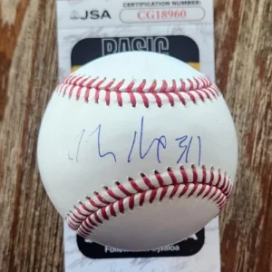 Nick Hexum Signed Official MLB Baseball w/ JSA COA #CG18960 311