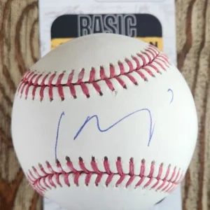 Alex Karp Signed OMLB Baseball w/ JSA COA #CG18954 Palantir Founder & CEO