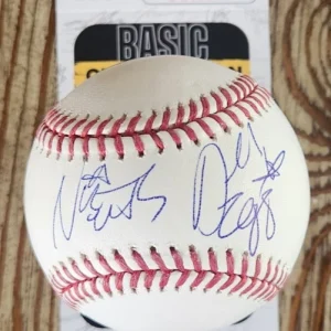 Dolph Ziggler / Nic Nemeth Signed OMLB Baseball w/ JSA COA #CG18958