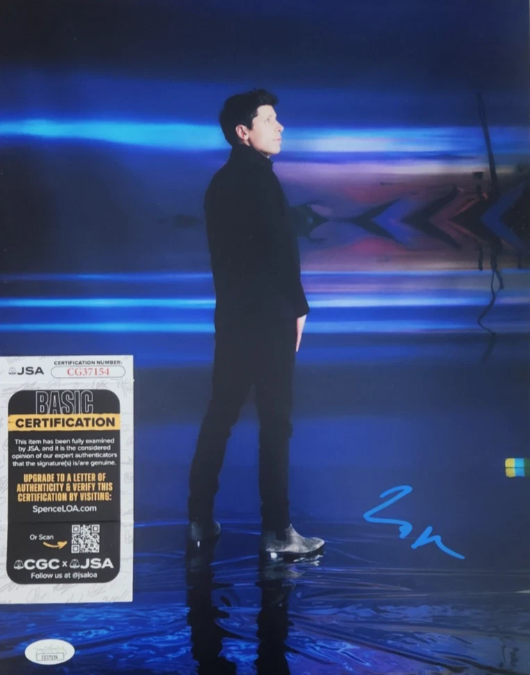 Sam Altman Signed 11x14 Photo w/ JSA COA #CG37154 Open AI ChatGPT Samuel