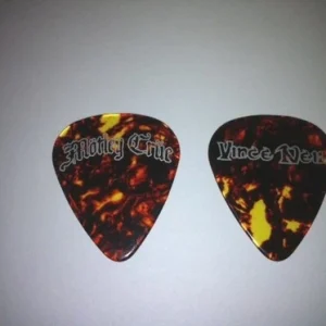 Motley Crue Vince Neil 2011 Tortoise Shell Guitar Pick