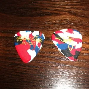 Motley Crue Tommy Lee RX20 RARE Multi Color Guitar Pick