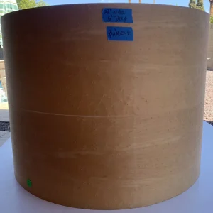 Gretsch Vintage Raw Birdseye Maple 22" x 16" Unfinished Bass Drum Shell #1