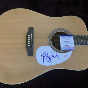 Barry Manilow Signed Autographed Country Music Acoustic Guitar PSA Certified