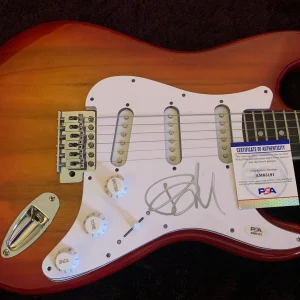 Billy Joe Armstrong Green Day Signed Autographed Electric Guitar PSA Certified