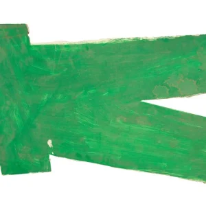 DENNIS HOPPER 1984 HINGE SERIES ORIGINAL 49 x 27 PAINTING & EXHIBIT POSTER