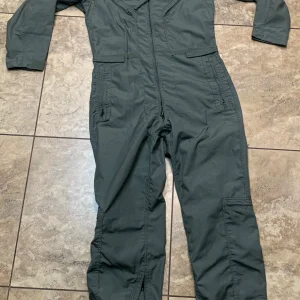 Military COVERALLS FLYER Summer Fire-Resistant DLA100-93-C-0406 USAF 40R M1 #1