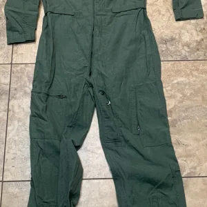 USAF Summer Coveralls Flyers Fire Resistant Polyamide 44L 845-01-043-8393 M1 #3